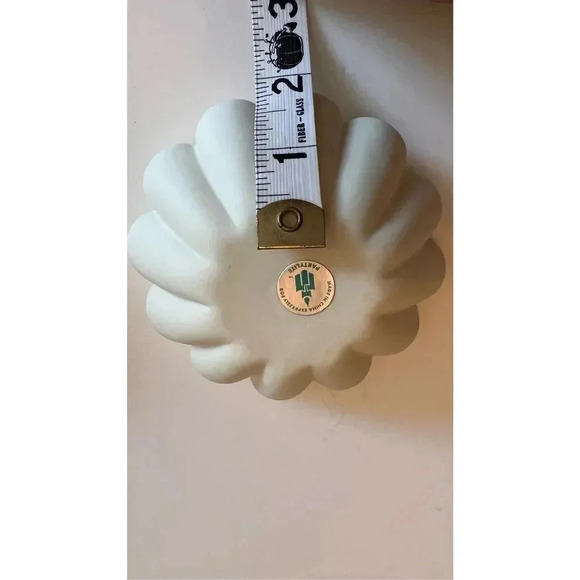 PartyLite‎ Sea Drifters Bisque White Tealight Holders - Set of 2 - Picture 7 of 9